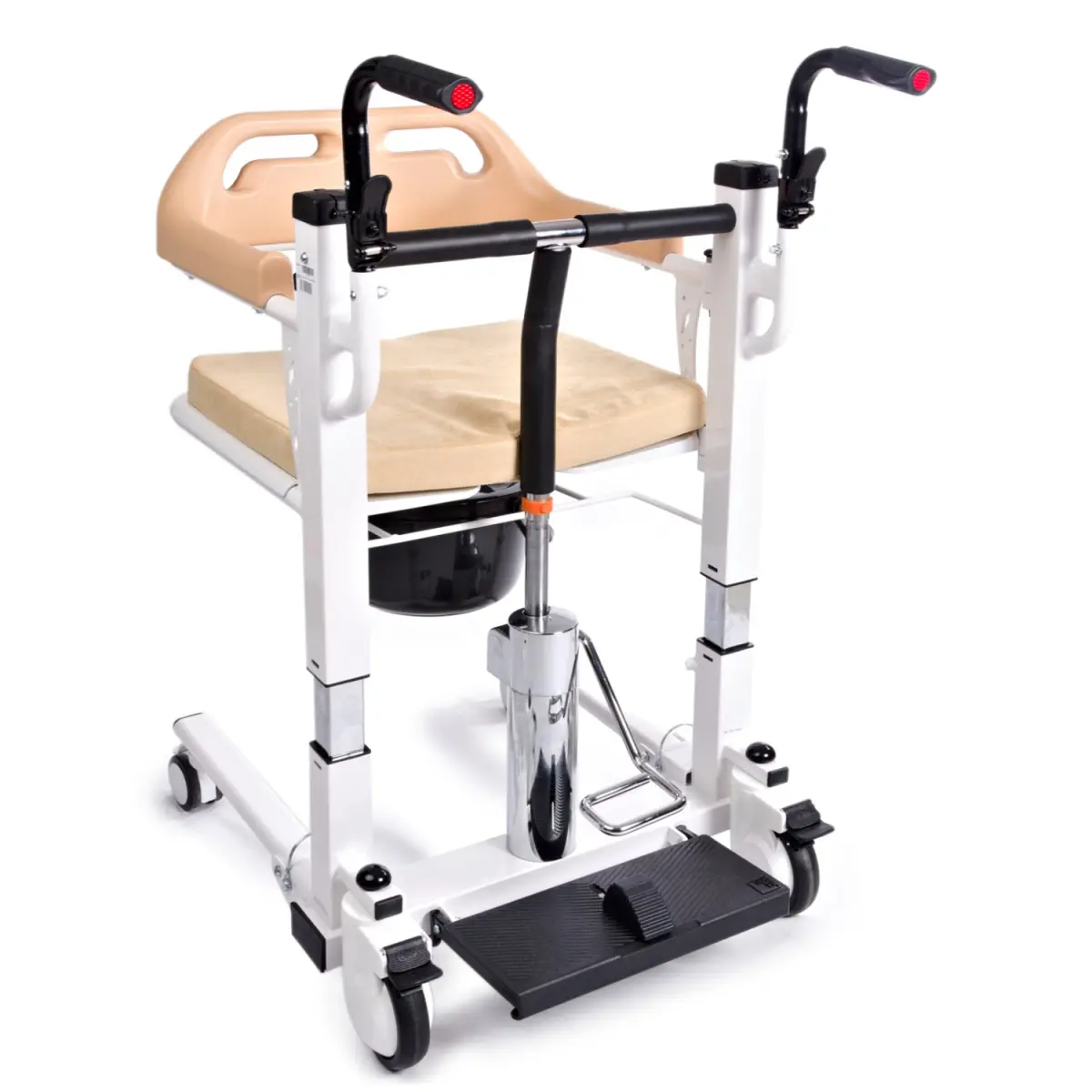 Comfort Plus DM-160 Tuvaletli Tekerlekli Sandalye Tuvalet Sandalyesi