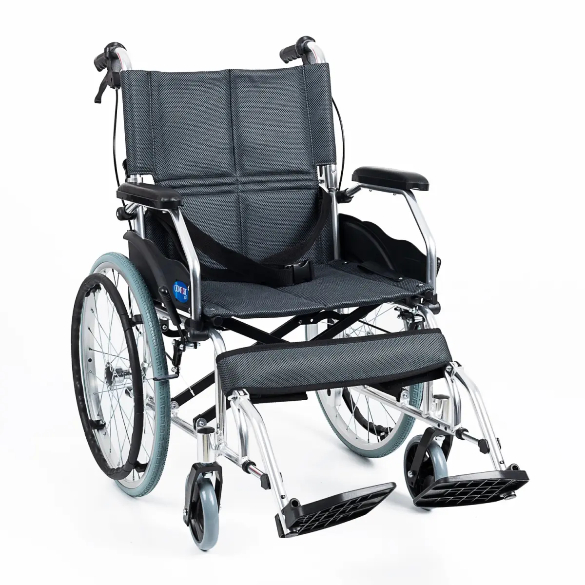 Comfort Plus KY863LAJ-A20 Füme Alüminyum Özellikli Tekerlekli Sandalye