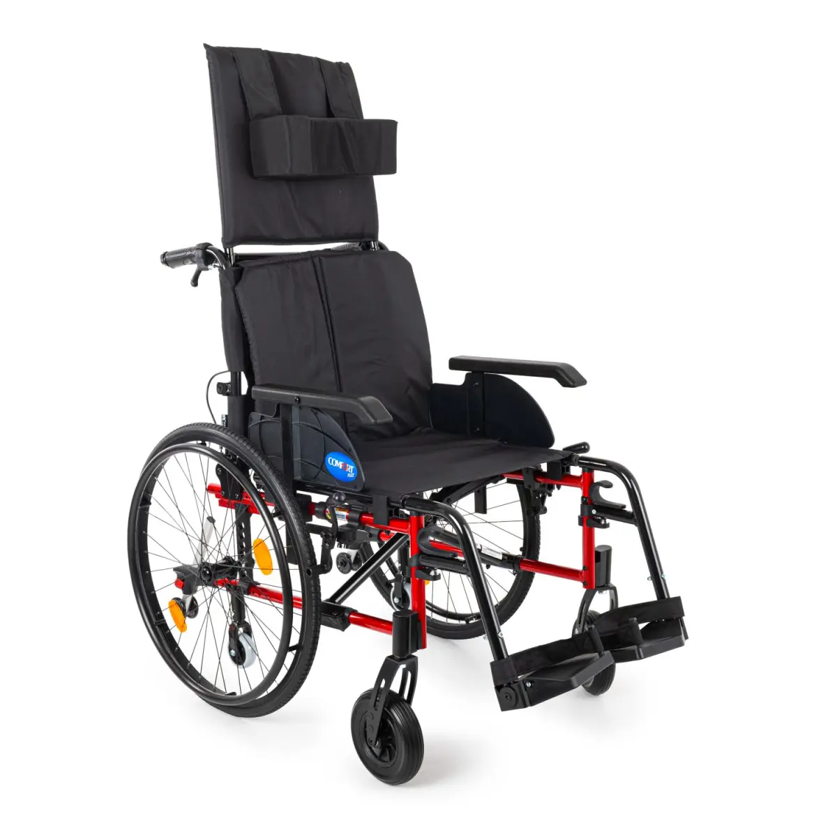 Comfort Plus Recline 51 cm (AL-001JL) Sirt Yatar Tekerlekli Sandalye