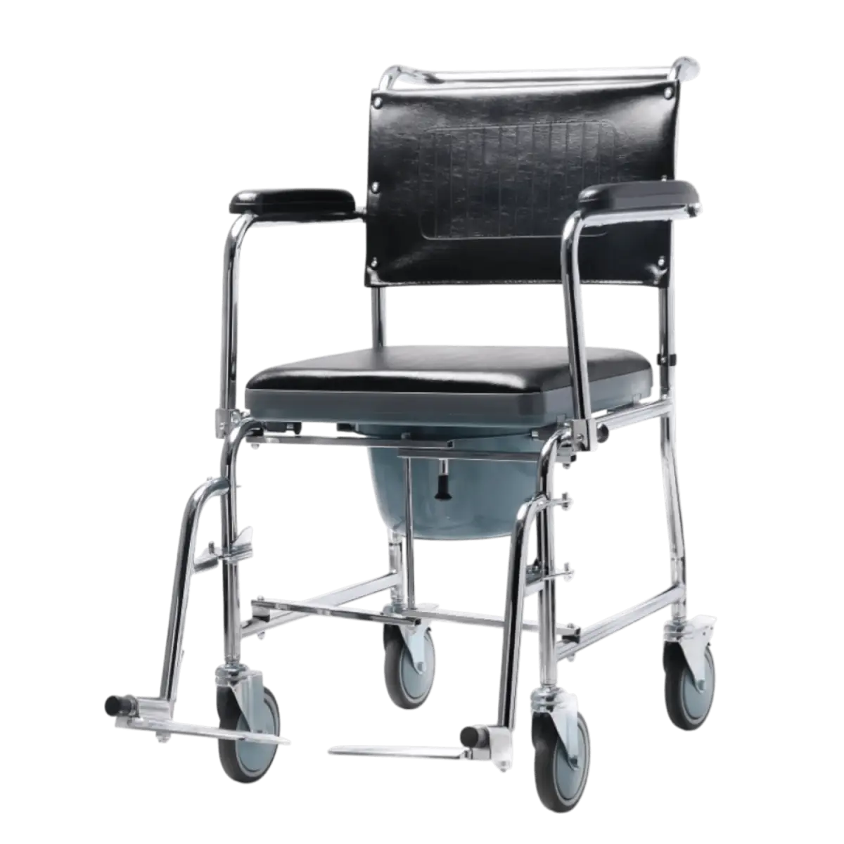 Poylin P689 Katlanabilir Çelik Banyo Tuvalet Sandalyesi